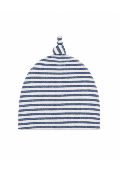 Cappello con nodo NANAN | I26030RIGHE AZZURRO